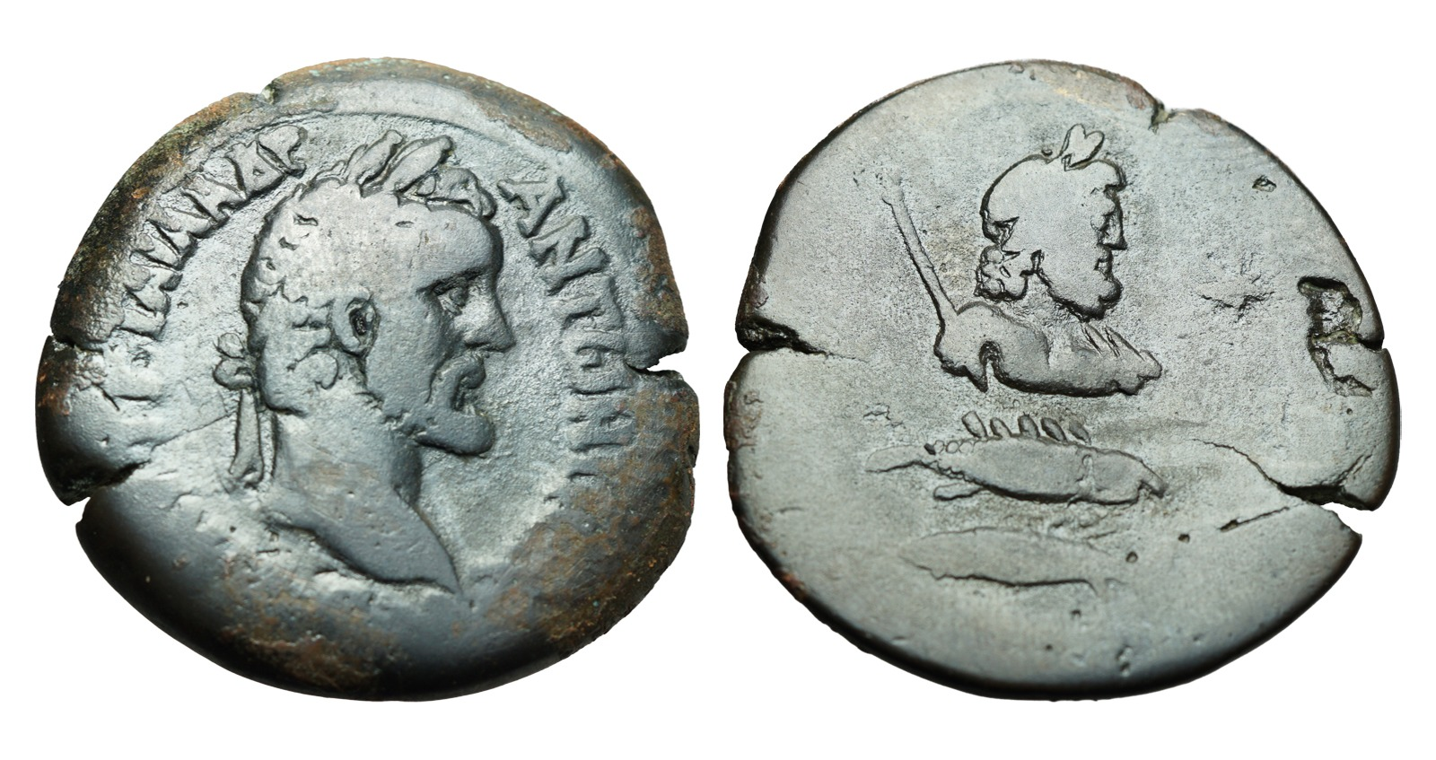 Antoninus Pius Alexandria drachm from the zodiac series
